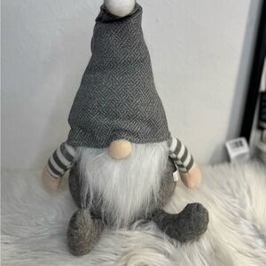 Gray Gnome Plush Decor